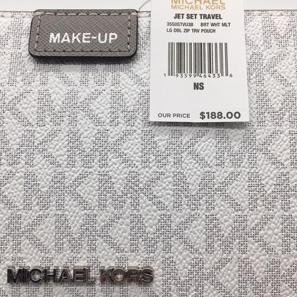 Michael Kors Jet Set Travel LG DBL ZIP TRV POUCH - Picture 12 of 12